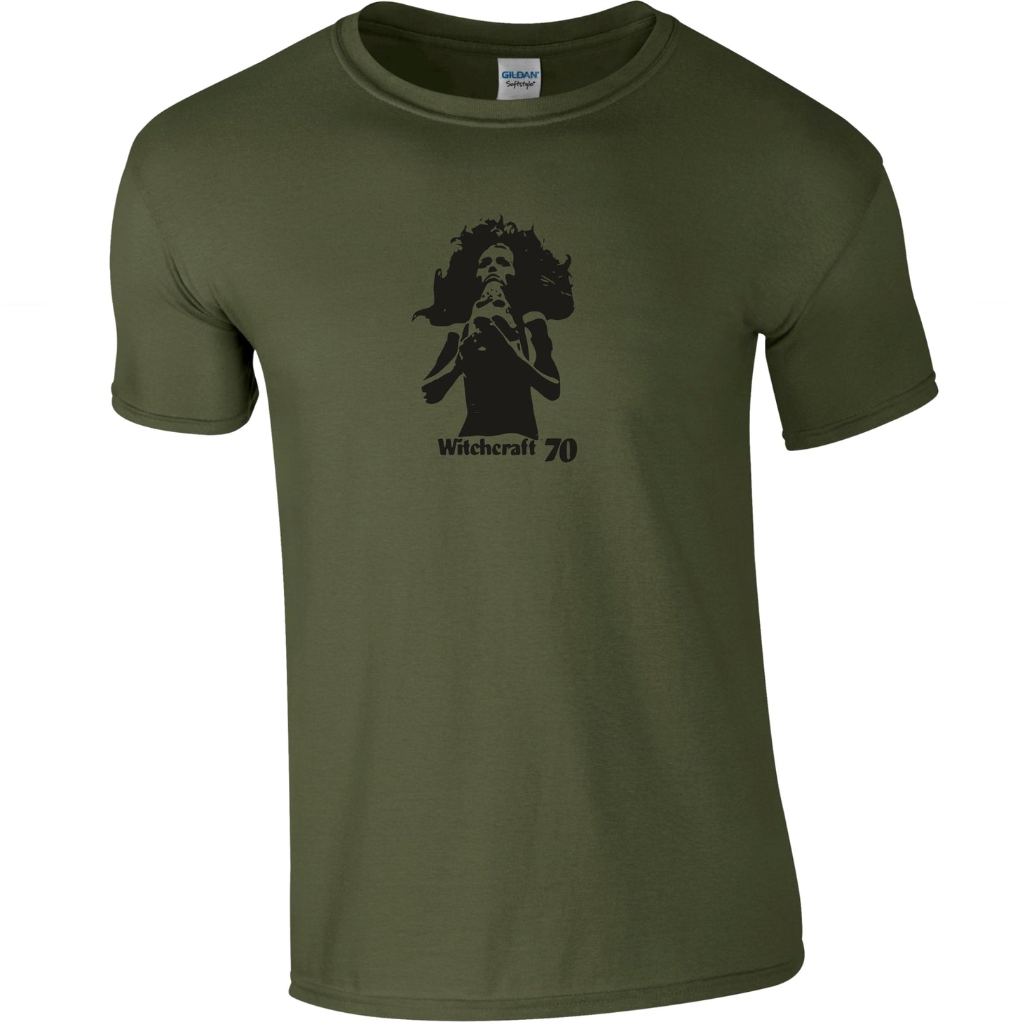 Witchcraft 70 T-Shirt - 1970s, Occult, Pagan, Horror, Various Colours, S-XXL