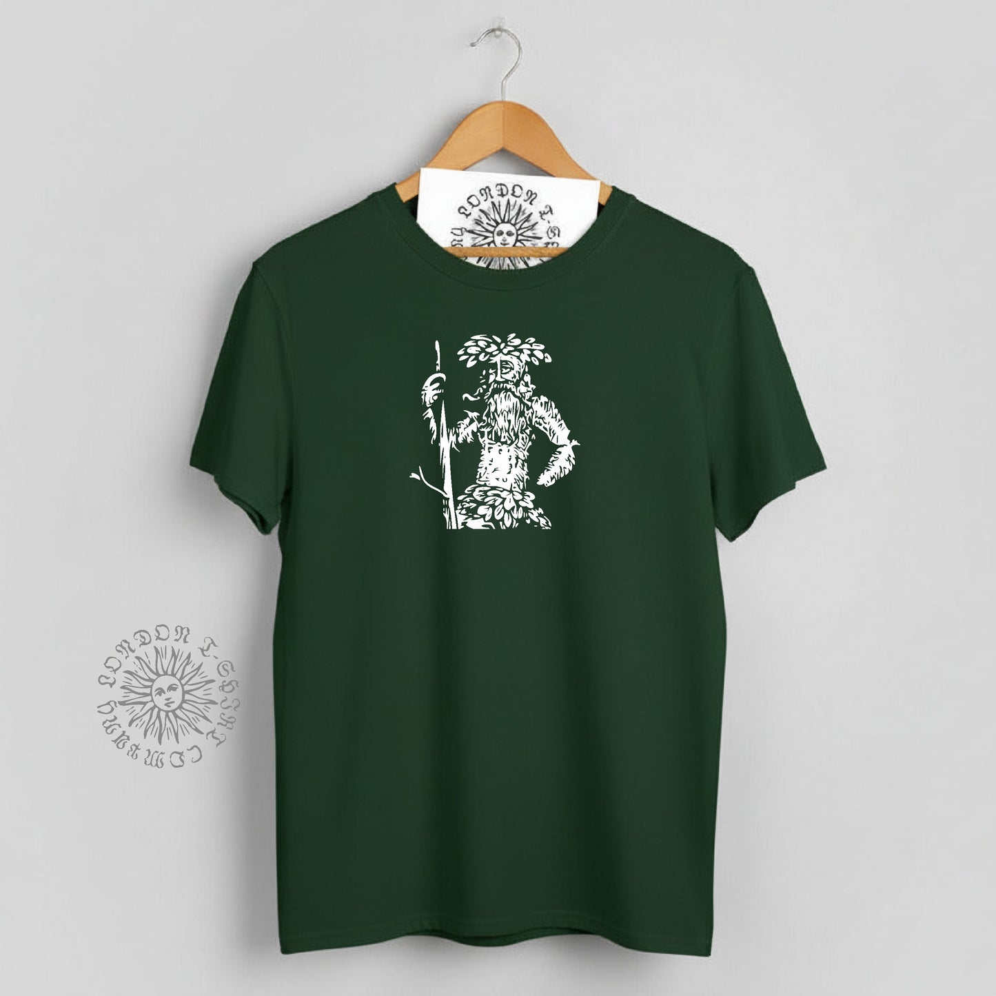Woodwose T-Shirt - Wild Man, Woodlands, Folk, Green Man, Various Colours