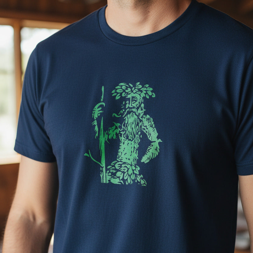 Woodwose T-Shirt - Wild Man, Woodlands, Folk, Green Man, Various Colours