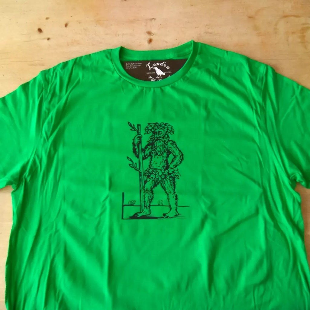 Woodwose T-shirt - Wild Man, Woodlands, Folk, Various Colours