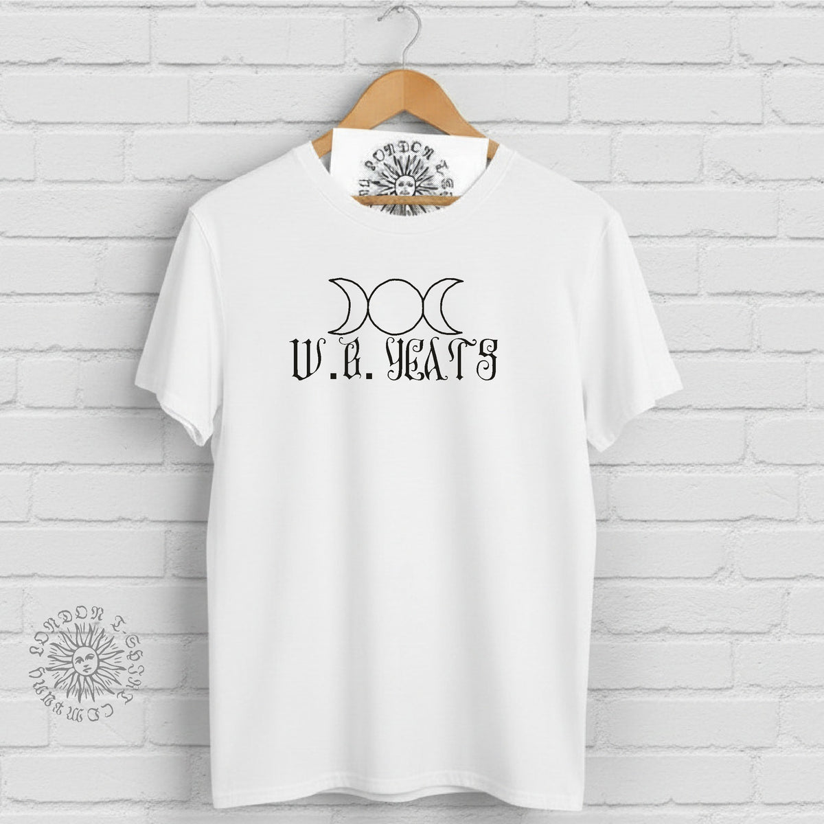W.B. Yeats T-Shirt: Occult, Irish Poet, Literature, Various Colours