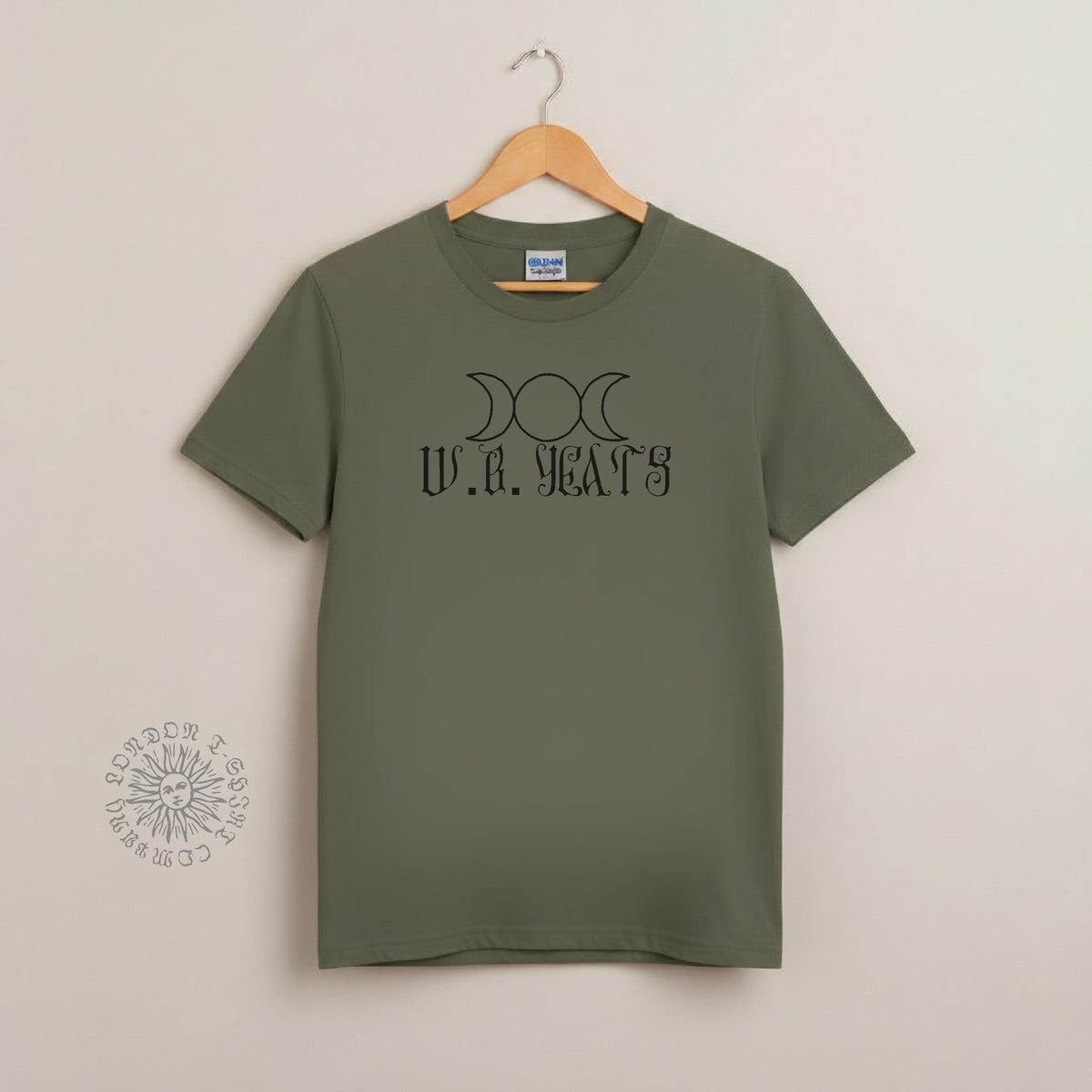 W.B. Yeats T-Shirt: Occult, Irish Poet, Literature, Various Colours