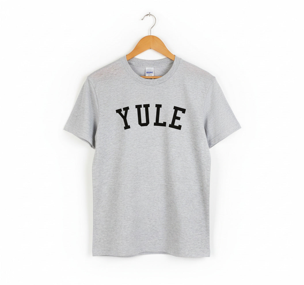 Yule T-Shirt - Christmas Festive Gift, Various Colours