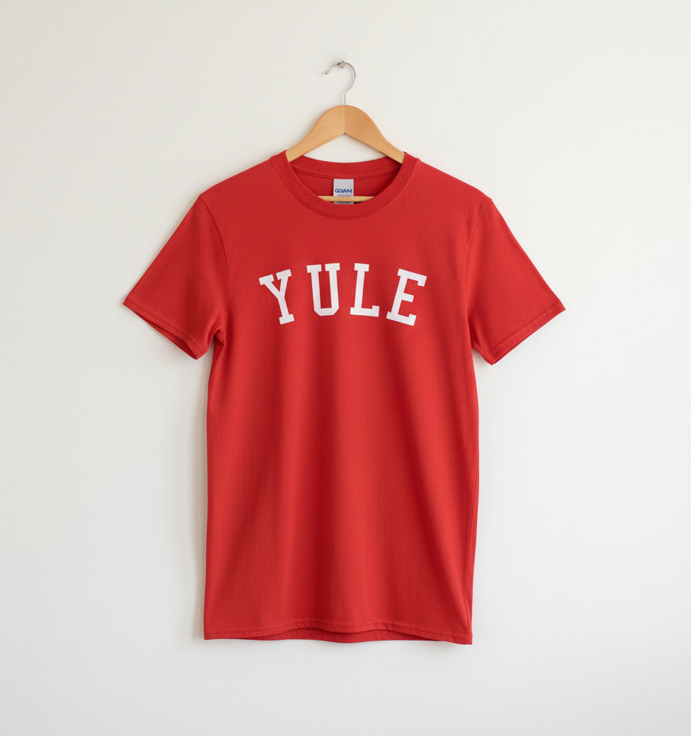 Yule T-Shirt - Christmas Festive Gift, Various Colours