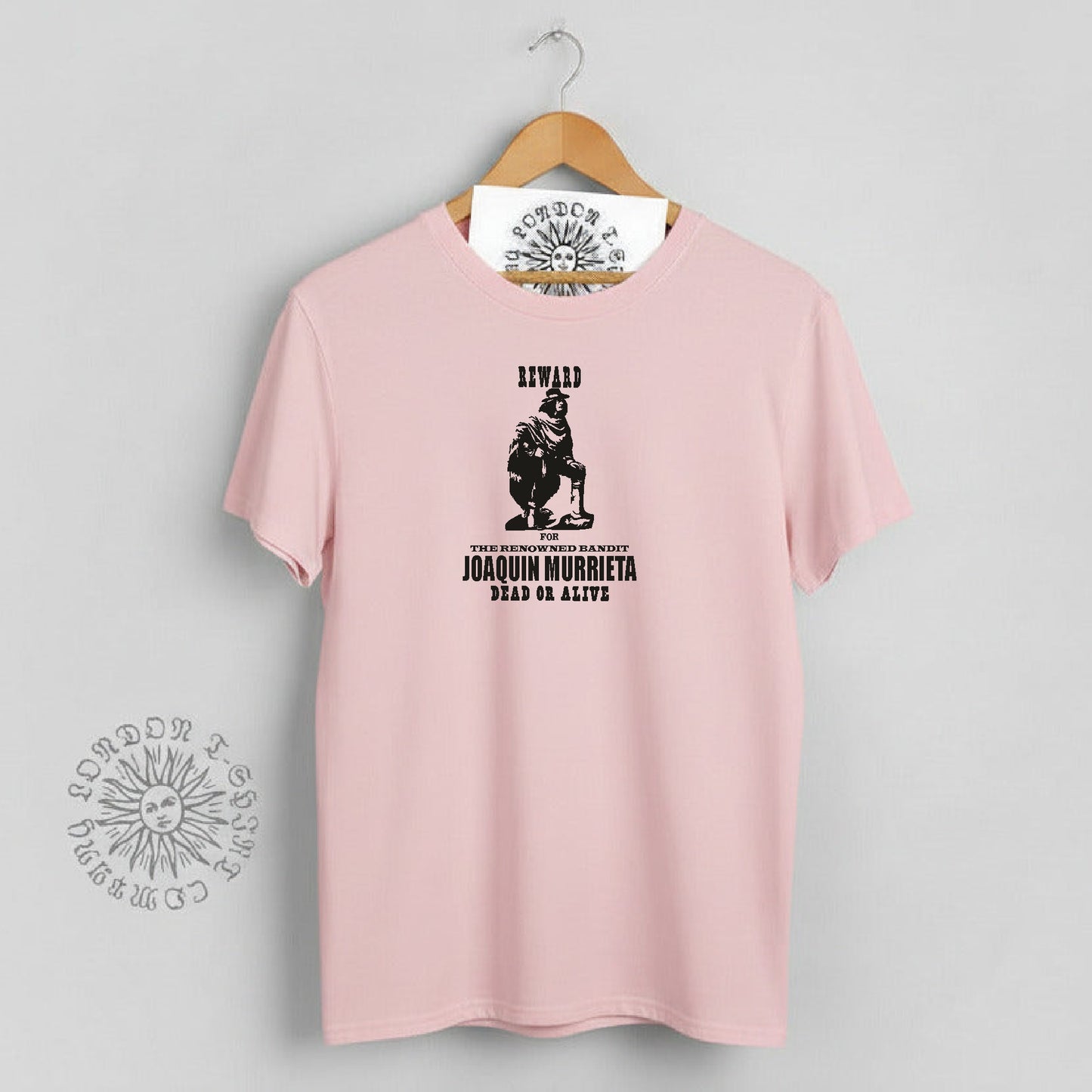 Joaquin Murrieta T-Shirt - Wanted Poster, Rebel, Various Colours