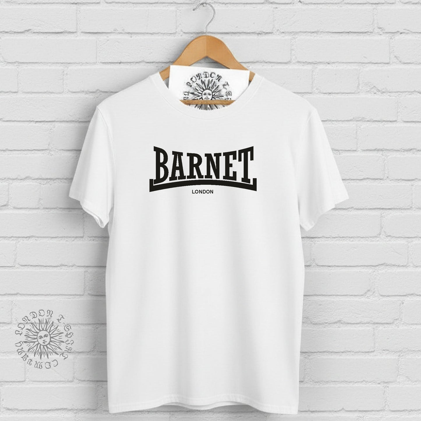 Barnet T-Shirt - London Souvenir, Custom Print Available, Various Colours