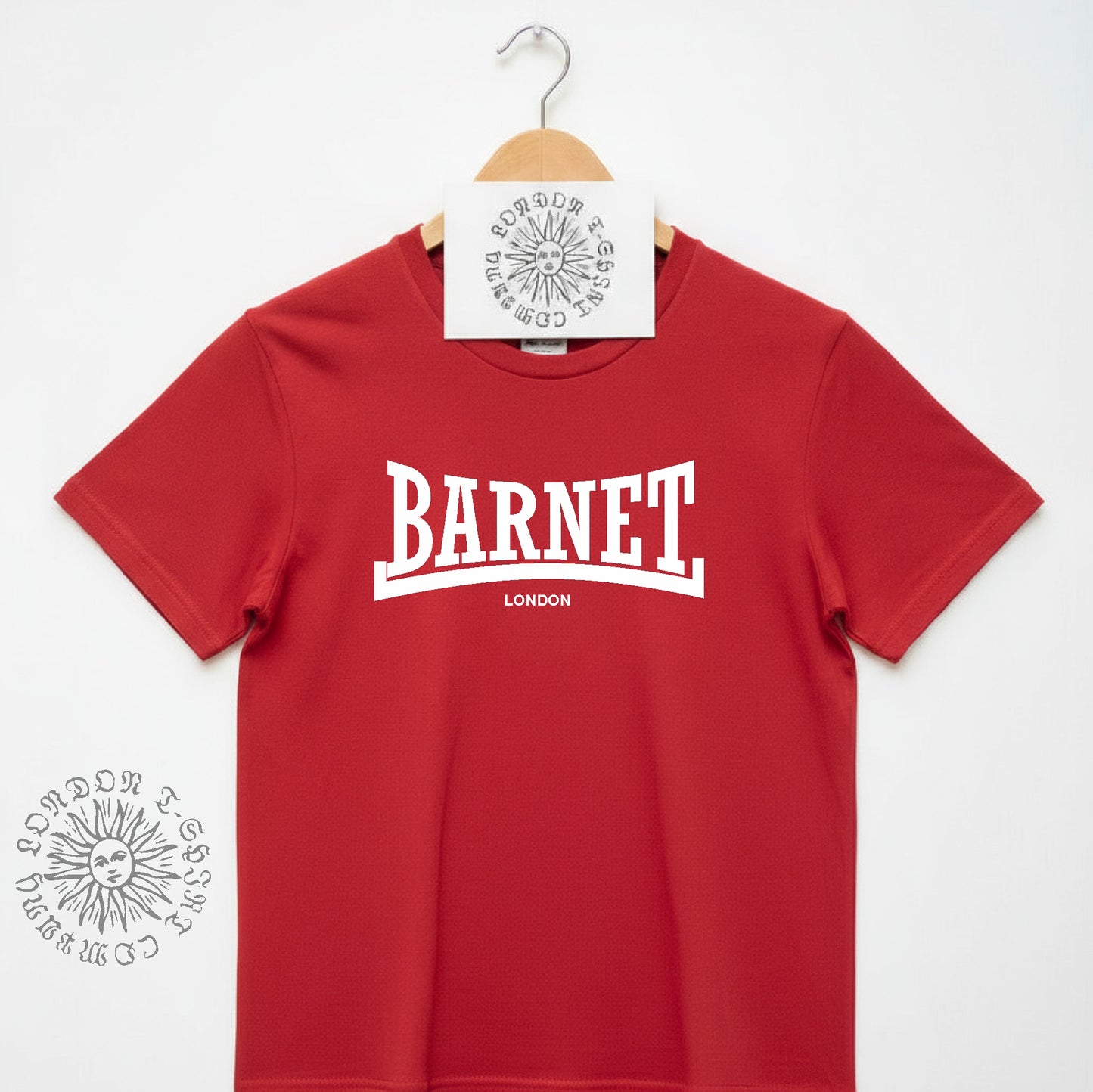 Barnet T-Shirt - London Souvenir, Custom Print Available, Various Colours