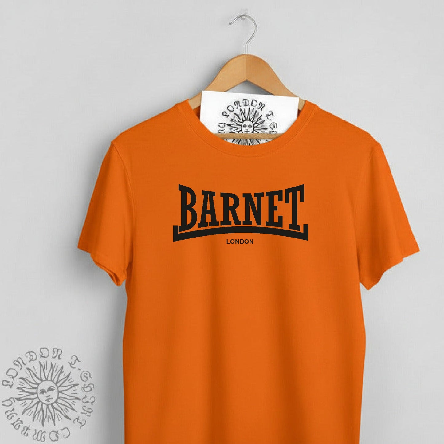 Barnet T-Shirt - London Souvenir, Custom Print Available, Various Colours