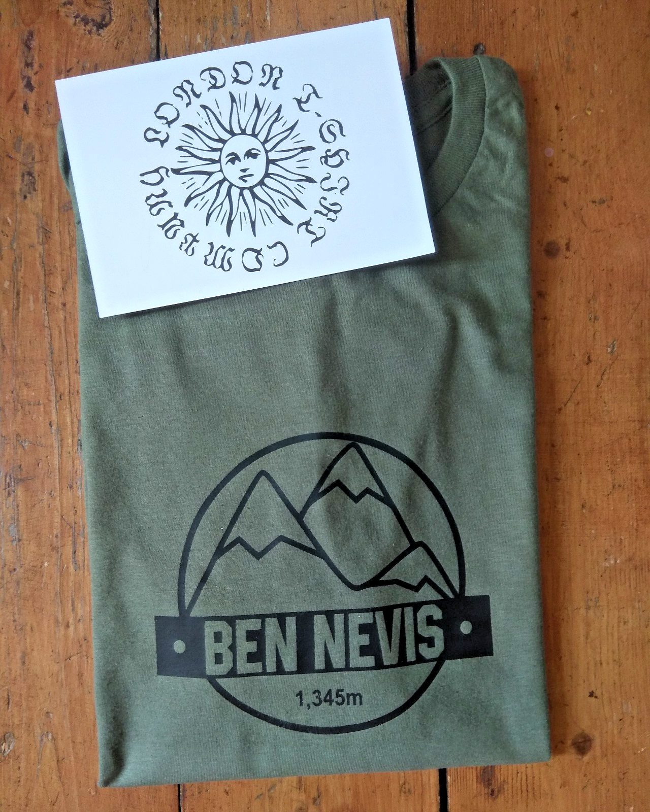 Ben Nevis T-Shirt - Fort William, Scotland, Mountain, Hiking, Various Colours