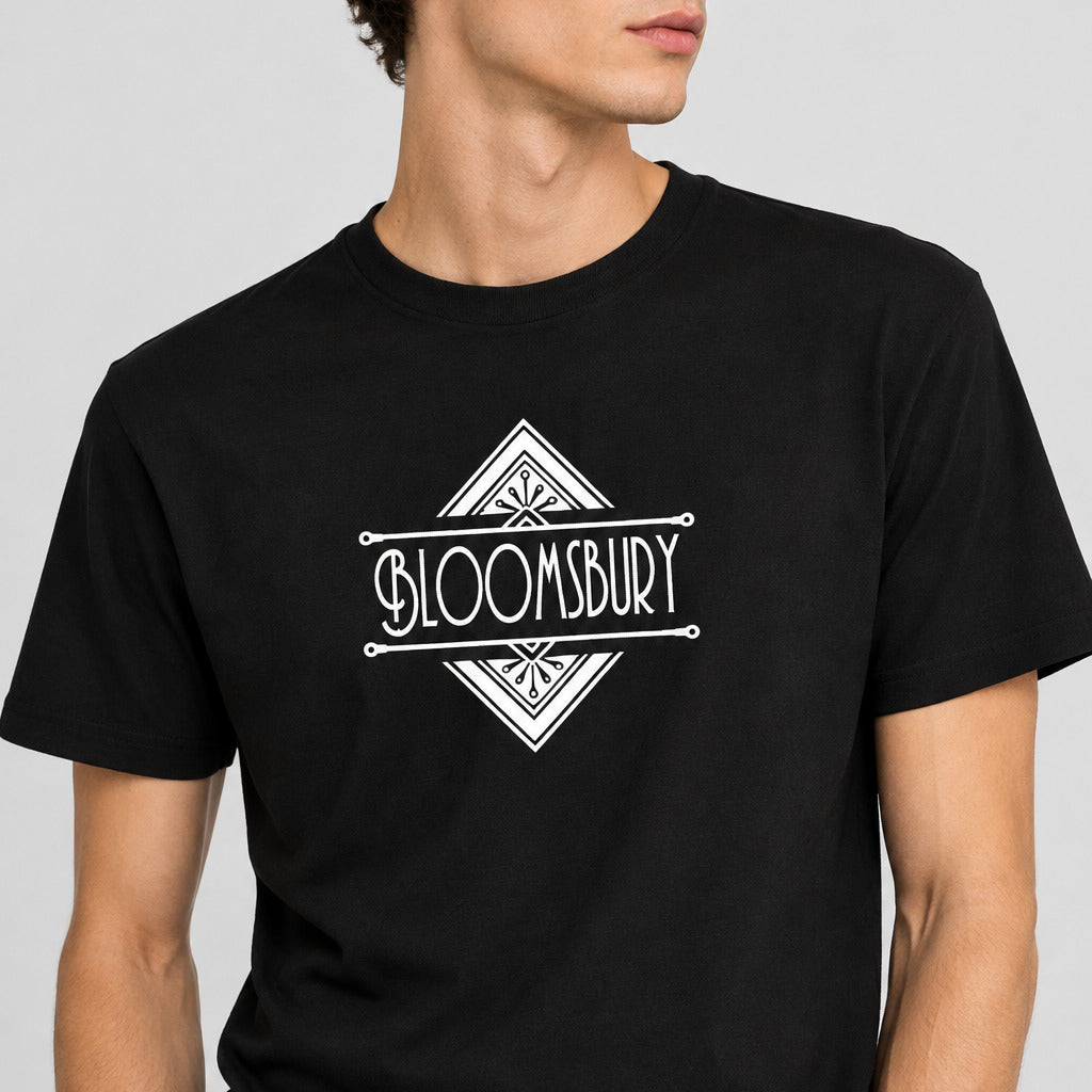 Bloomsbury T-Shirt - Art Deco, London Literature Souvenir, Various Colours