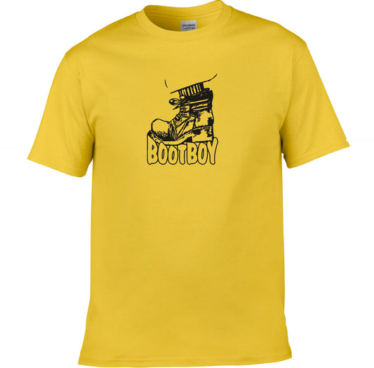 Bootboy Boot T-Shirt - Retro, 70s, Football, Glam Rock, Various Colours