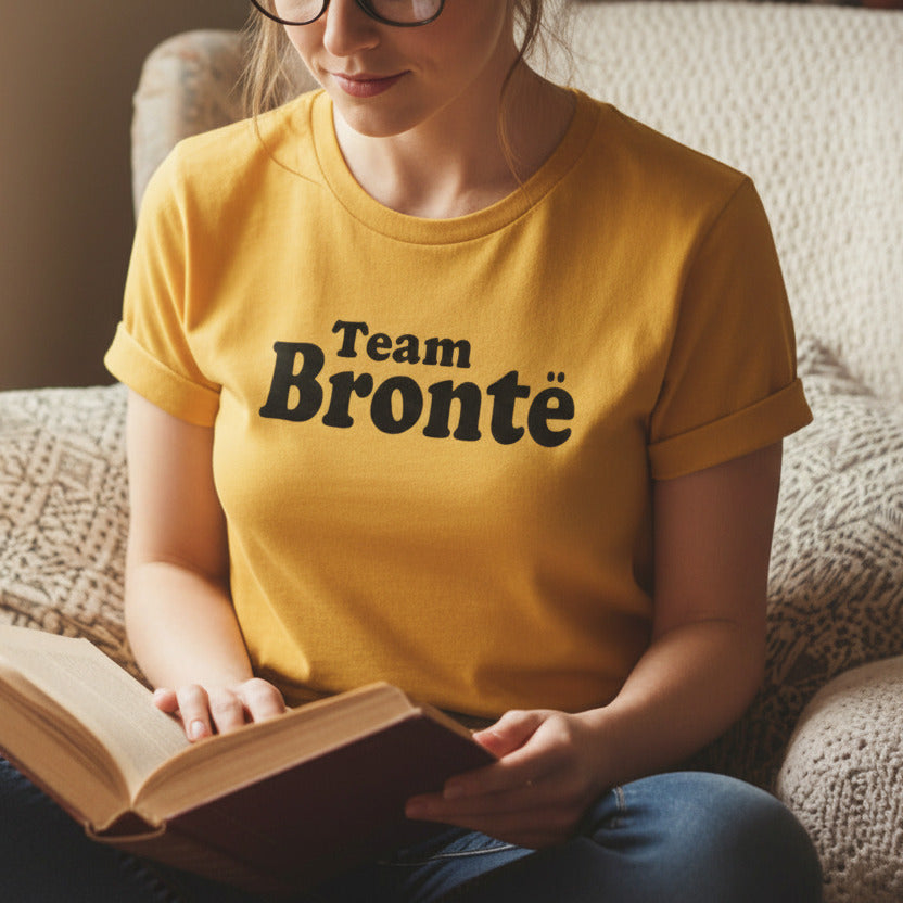 Team Bronte T-Shirt - Literature, Bronte Sisters, Various Colours