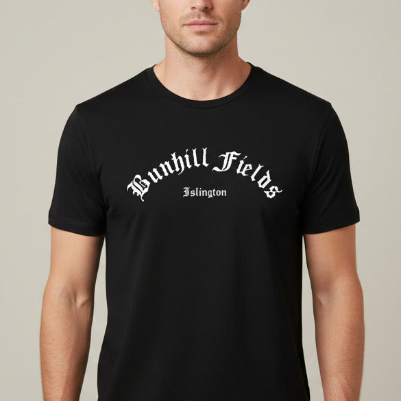 Bunhill Fields T-Shirt - Islington Nonconformist burial ground, Various Colours