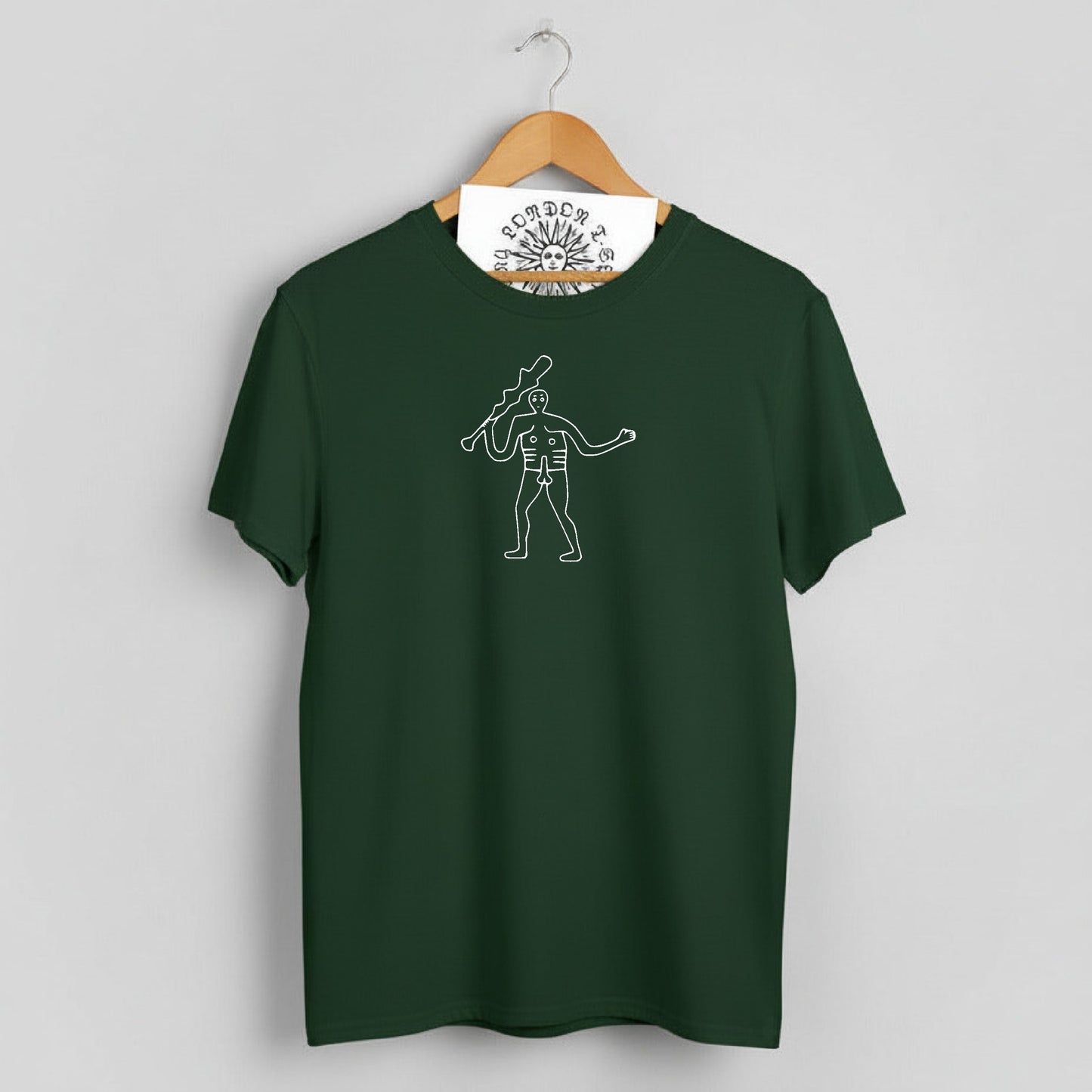 Cerne Abbas giant T-Shirt - Hill Figure, Folklore, S-XXL Various Colours