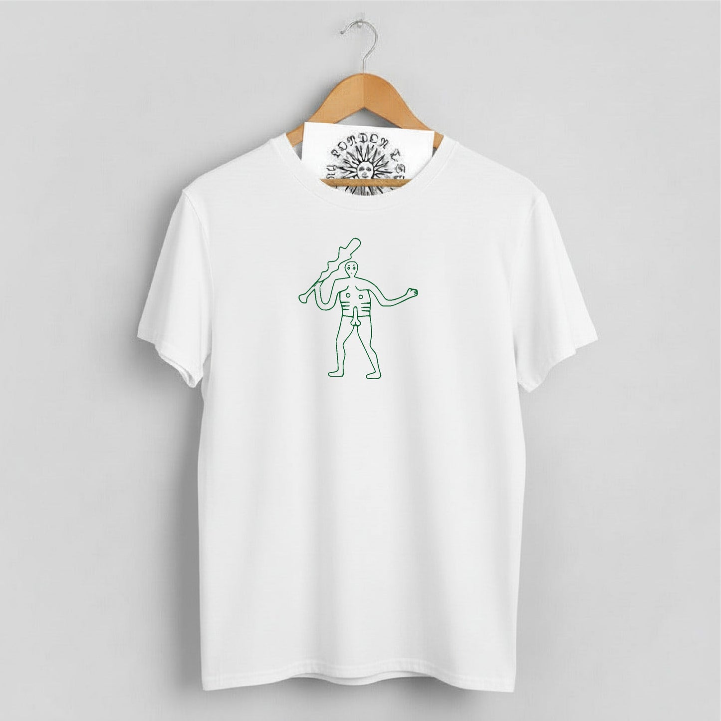 Cerne Abbas giant T-Shirt - Hill Figure, Folklore, S-XXL Various Colours