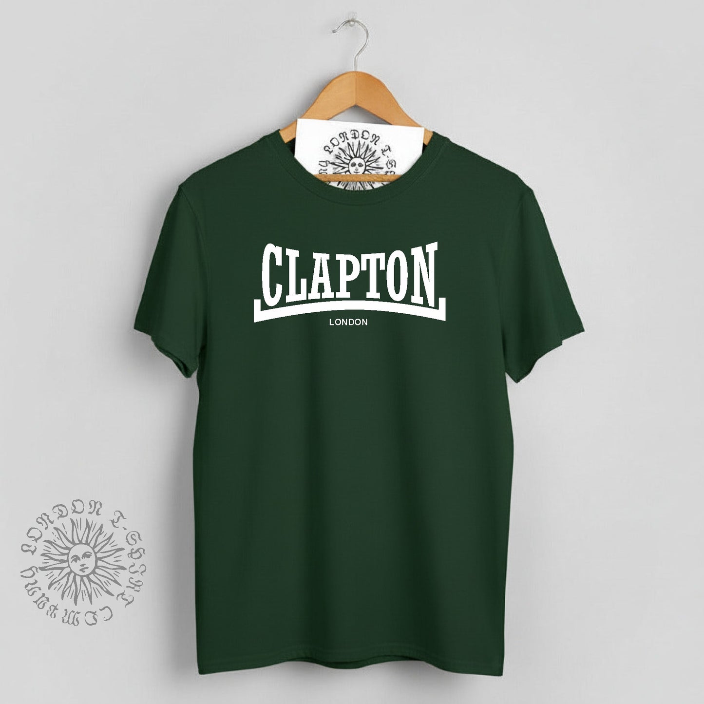 Clapton T-Shirt - Hackney, London Souvenir, Various Colours