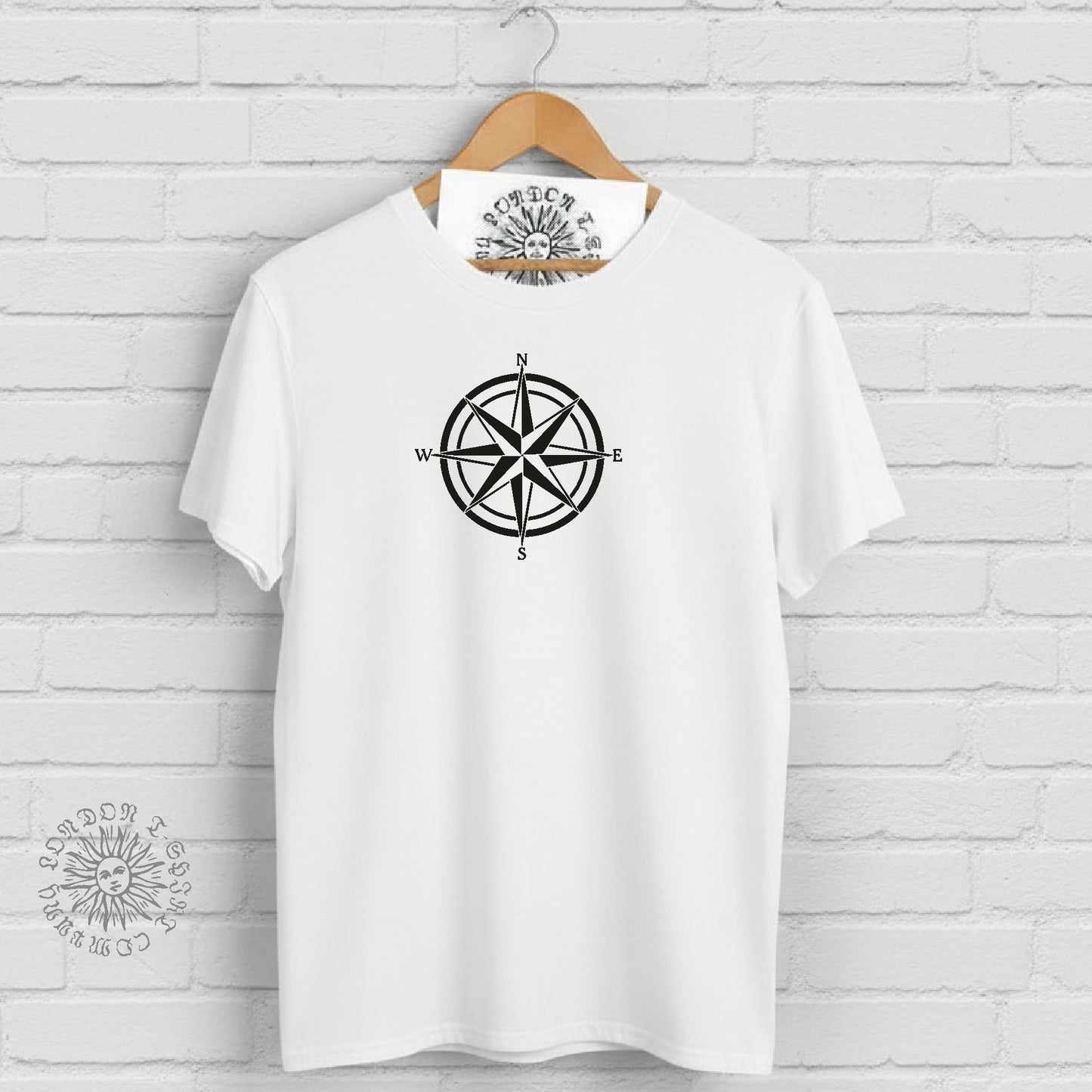 Compass T-Shirt - Explore, Travel Top, Various Colours