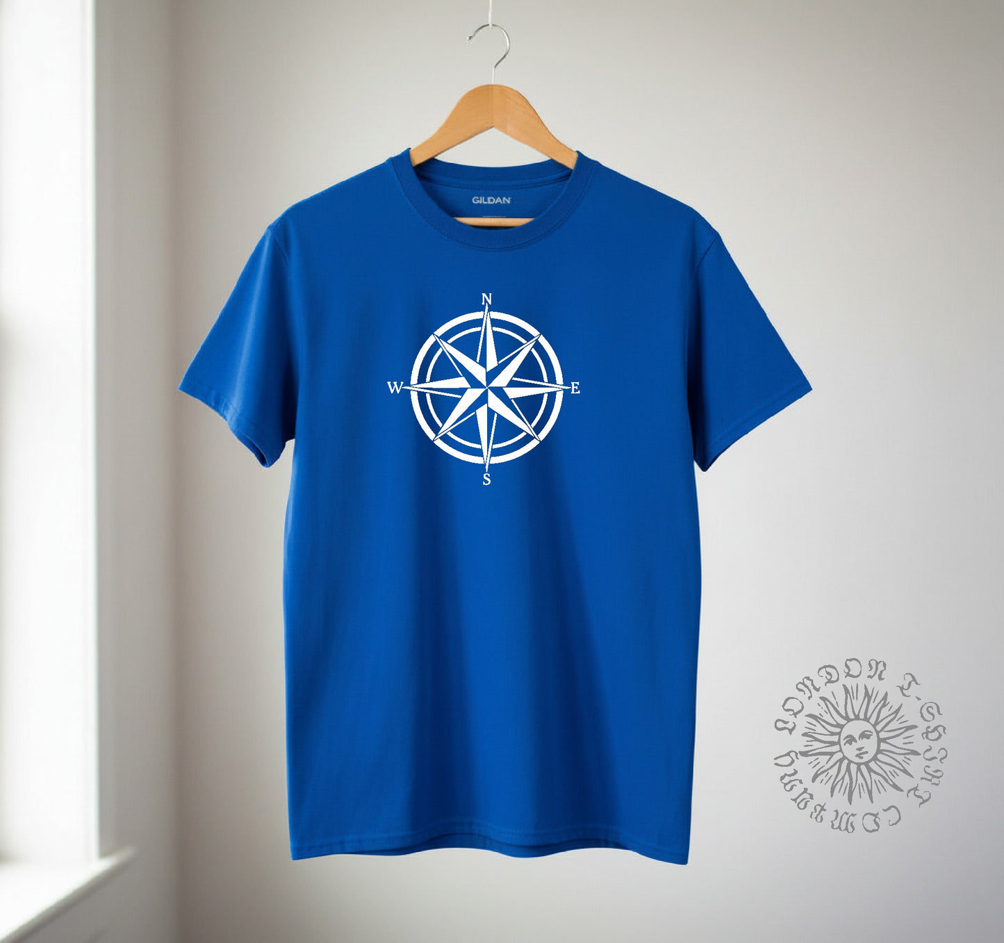 Compass T-Shirt - Explore, Travel Top, Various Colours