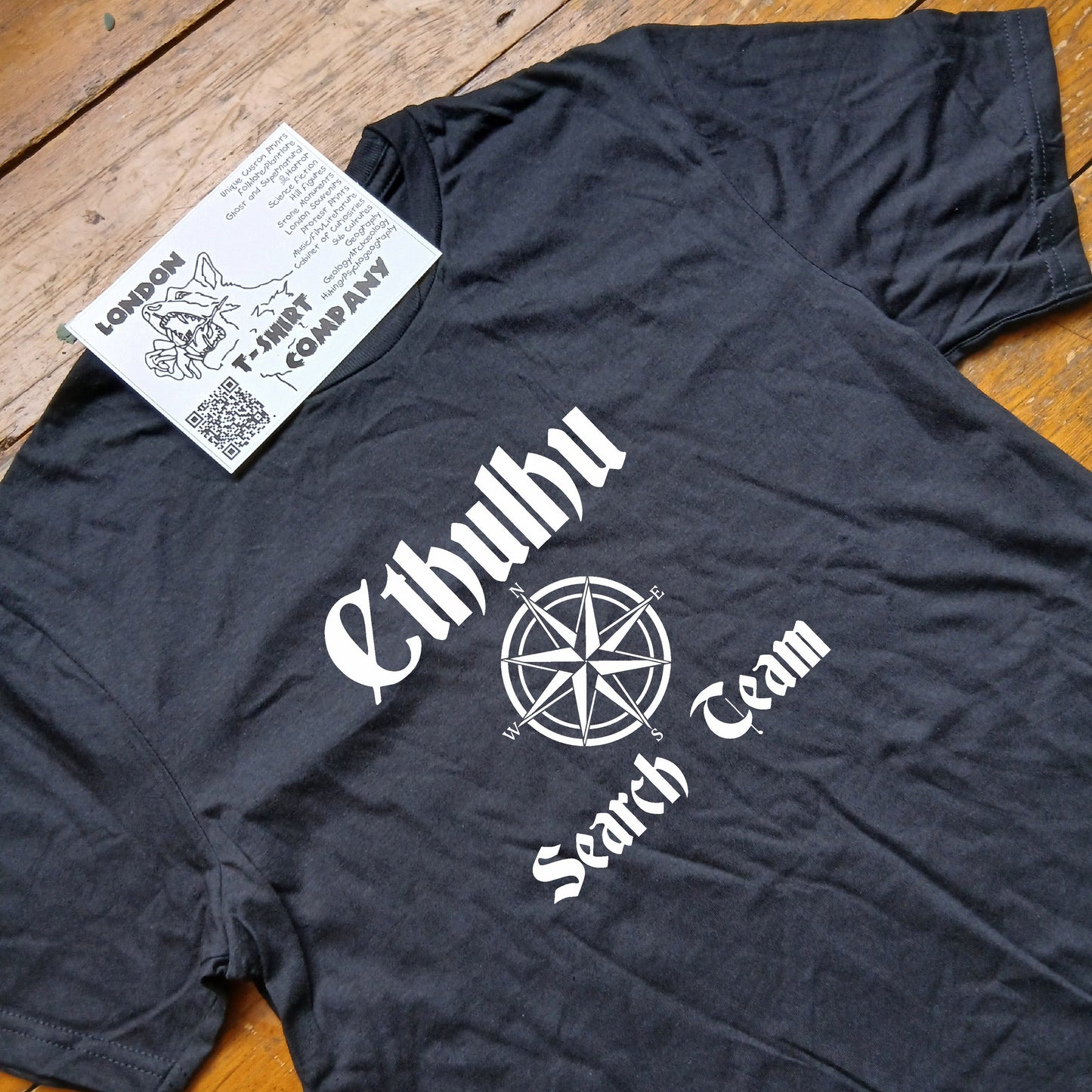 Cthulhu T-Shirt - Search Team, H. P. Lovecraft, Weird Fantasy Horror, Various Colours