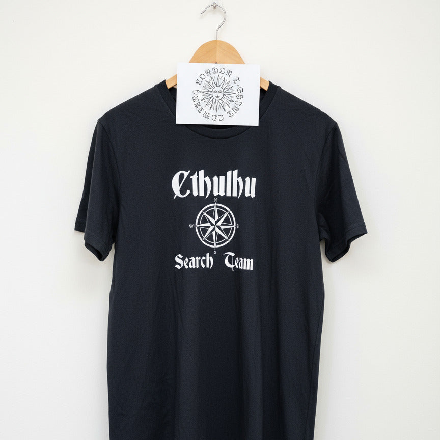 Cthulhu T-Shirt - Search Team, H. P. Lovecraft, Weird Fantasy Horror, Various Colours