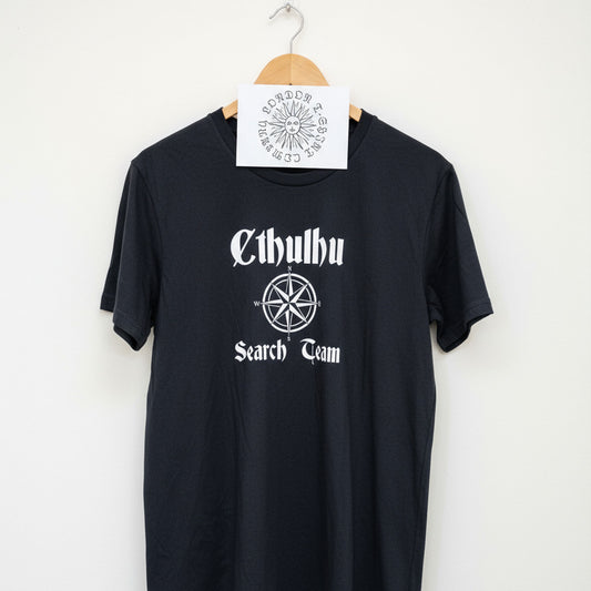 Cthulhu T-Shirt - Search Team, H. P. Lovecraft, Weird Fantasy Horror, Various Colours