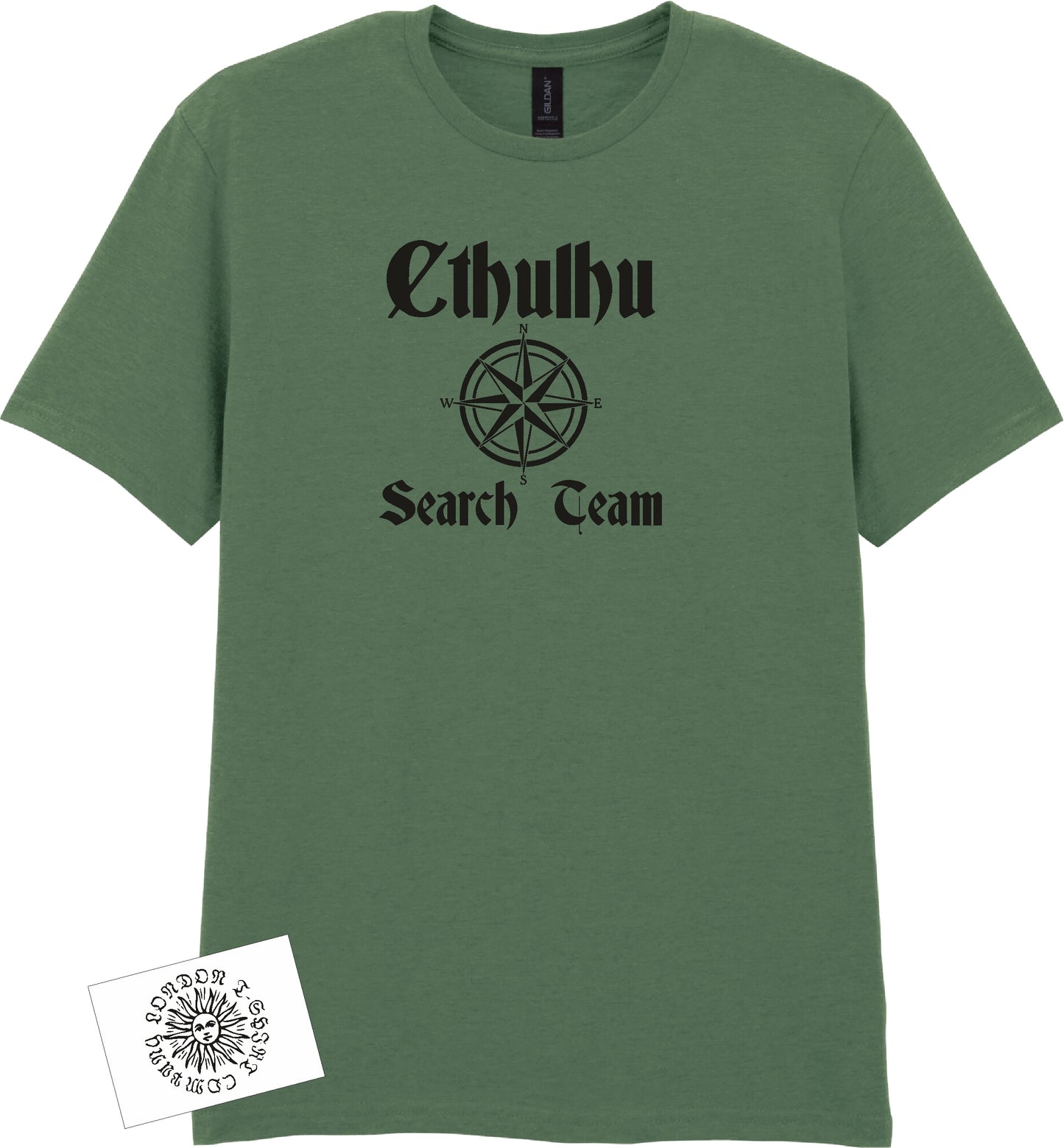 Cthulhu T-Shirt - Search Team, H. P. Lovecraft, Weird Fantasy Horror, Various Colours