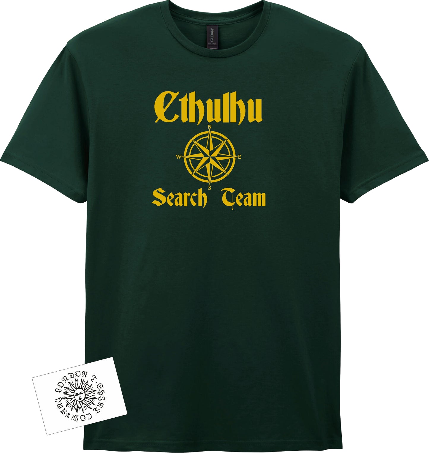 Cthulhu T-Shirt - Search Team, H. P. Lovecraft, Weird Fantasy Horror, Various Colours