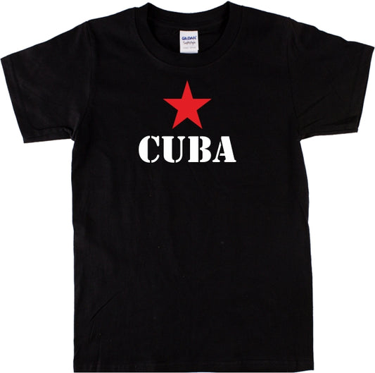 Cuba Star T-Shirt - Protest, Souvenir, Various Colours