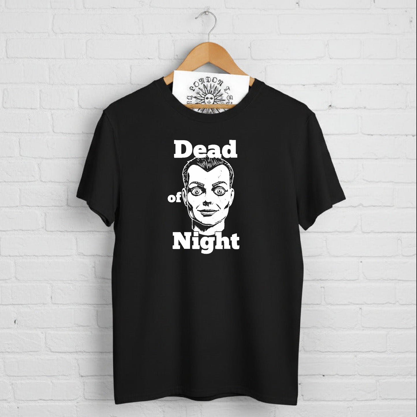 Dead of Night T-Shirt: Retro 1940s Supernatural Horror, Ventriloquist Dummy, S-XXL