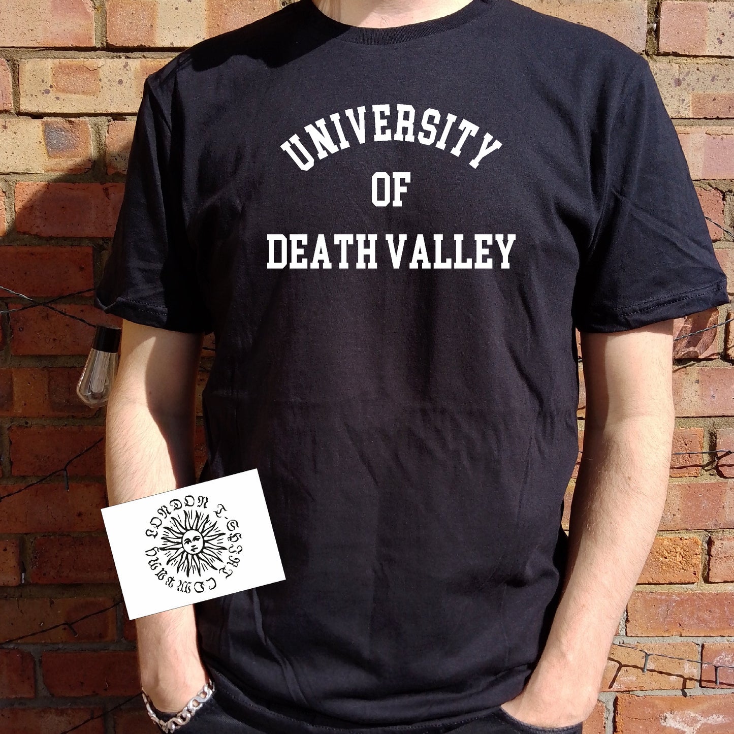 University Of Death Valley Souvenir T-Shirt - Retro College Syle, California Desert, S-XXL
