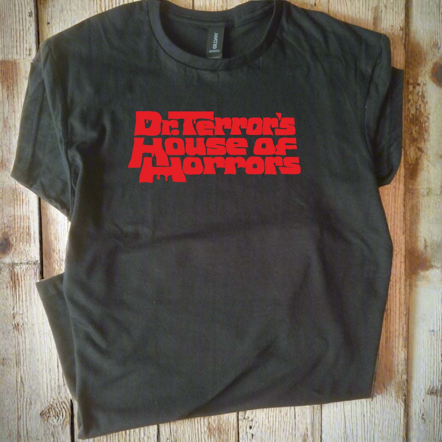 Dr. Terror's House of Horrors T-Shirt - 60s British Horror, Tarot Cards, S-XXL