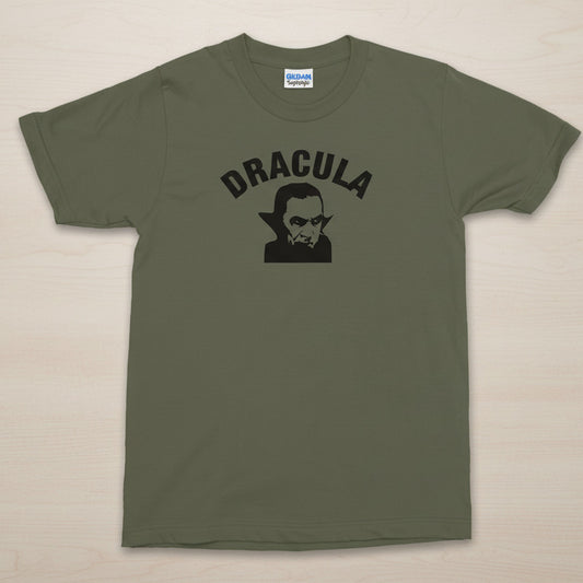 Dracula T-Shirt - Retro Vampire Horror, Various Colours