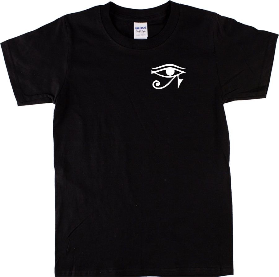 Eye Of Horus Pocket Logo T-Shirt - Egyptian Symbol, The Eye of Ra