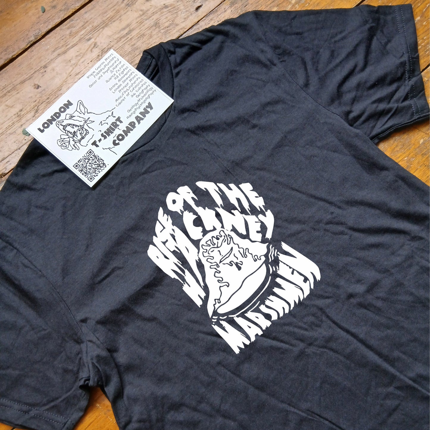 Hackney Marshes T-Shirt - Rise of the Marshmen, Sci-Fi, Horror, Various Colours