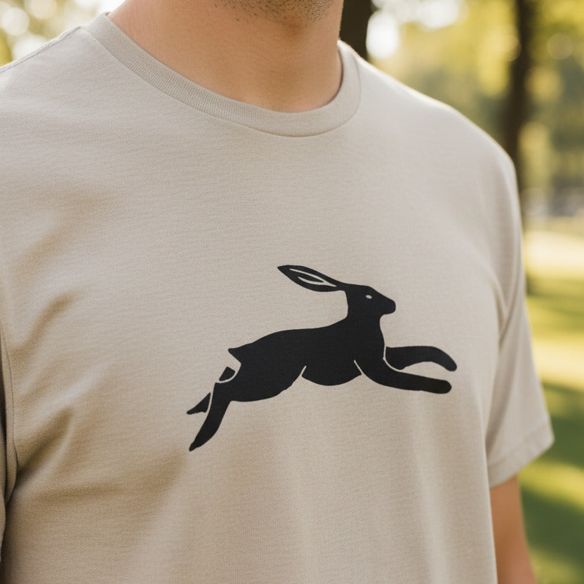 Hare T-Shirt - Folk Cult Gift Souvenir, Various Colours