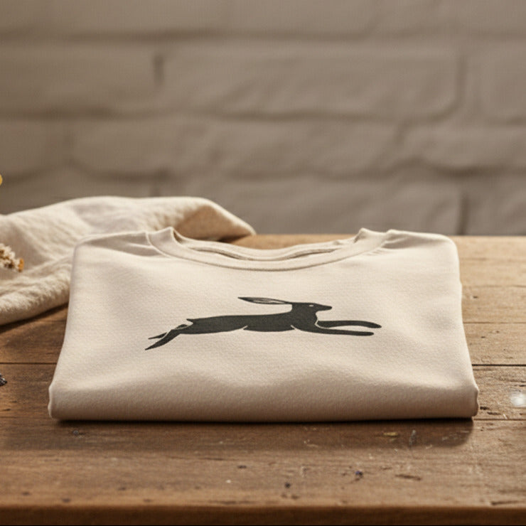 Hare T-Shirt - Folk Cult Gift Souvenir, Various Colours