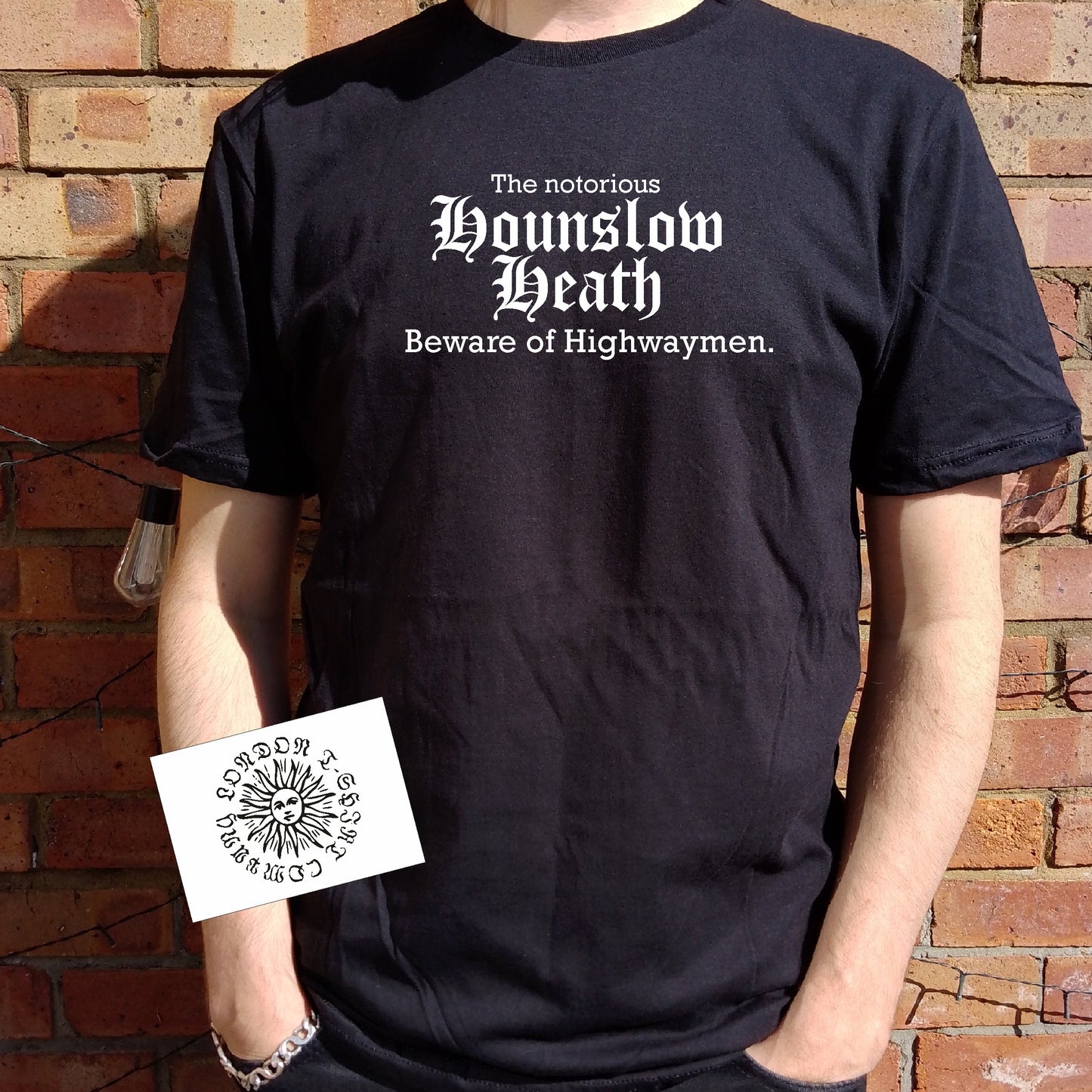 Hounslow Heath T-Shirt: Highwaymen, Old London Souvenir, Alternative Gift, Various Colours