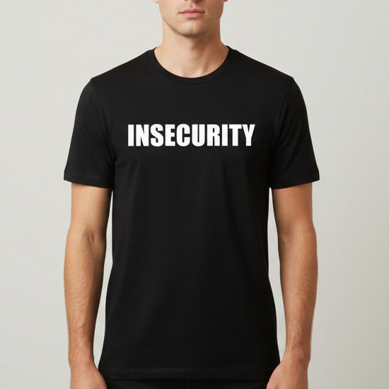 Insecurity T-Shirt - Security Pun, Fun Tee, S-XXL