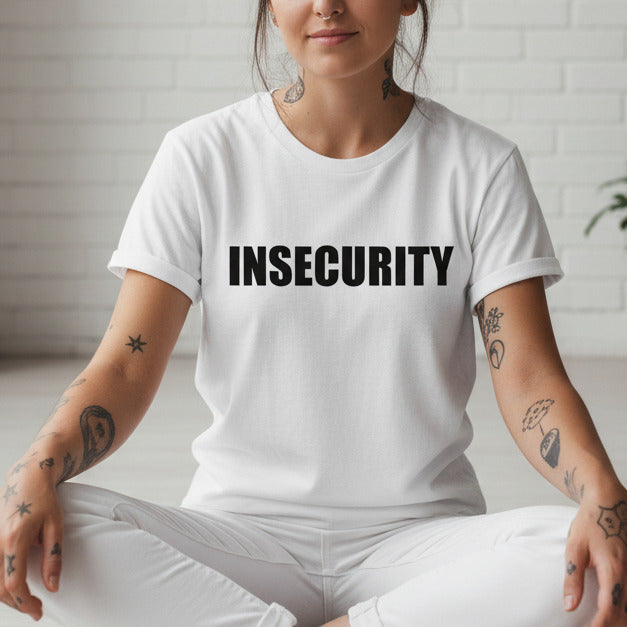 Insecurity T-Shirt - Security Pun, Fun Tee, S-XXL