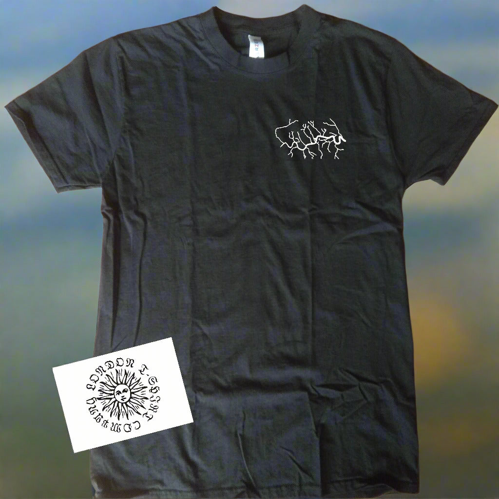 London Rivers Map T-Shirt - Organic Cotton, Souvenir, Various Colours