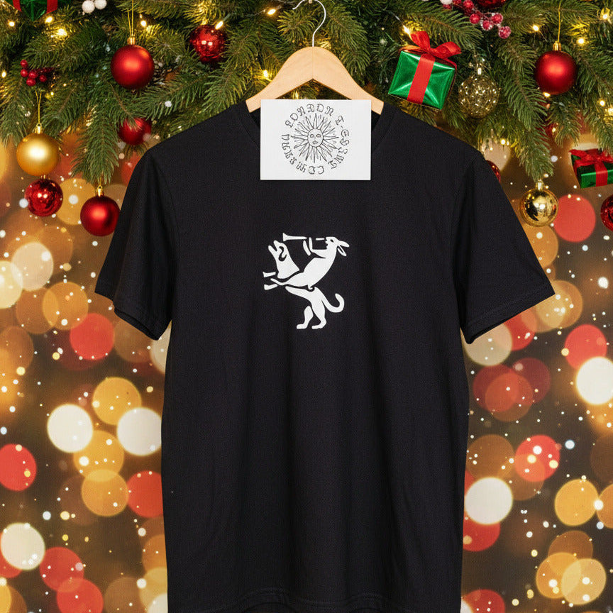 Lord Of Misrule T-Shirt - Feast Of Fools, Christmas Folklore, Various Colours