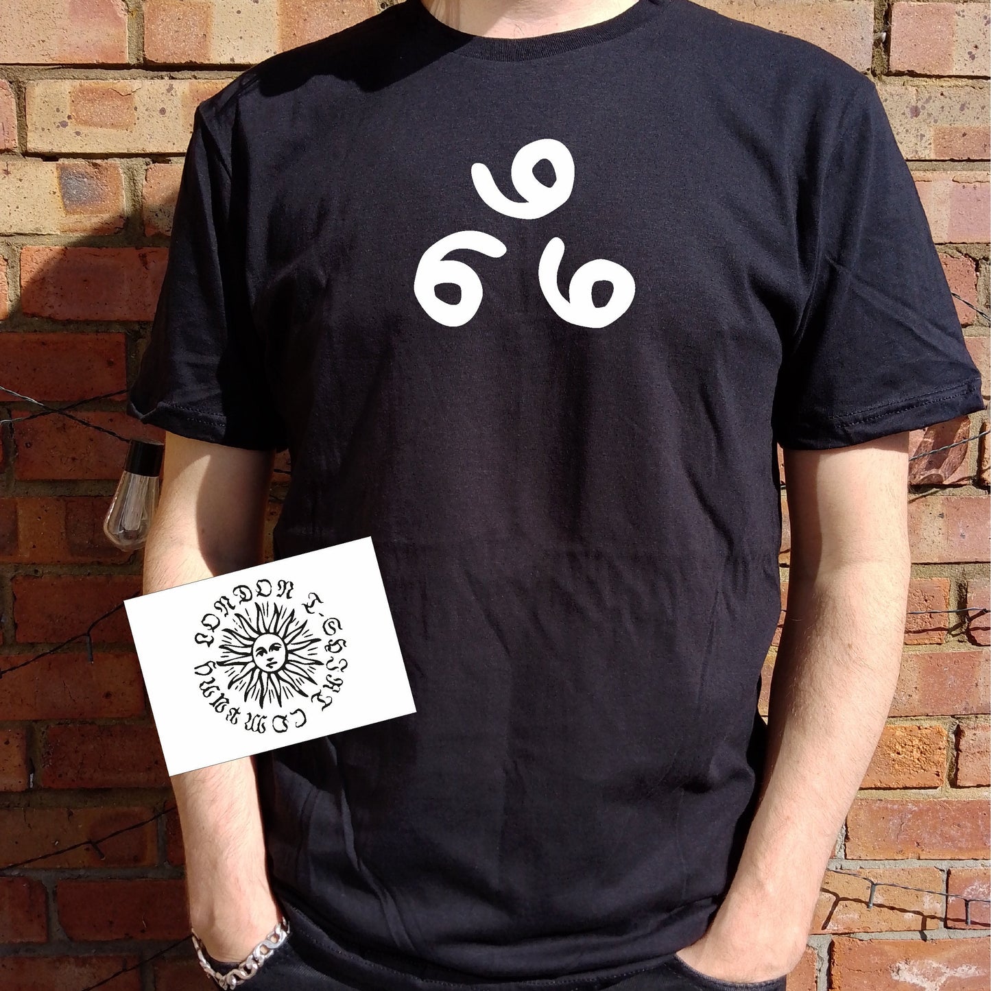 666 T-Shirt - Inspired By The Omen, Supernatural, Various Colours