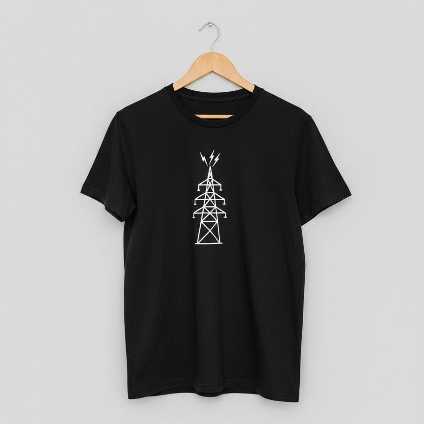 Pylon T-Shirt - Walking, Psychogeography, Topography, Hiking, Various Colours