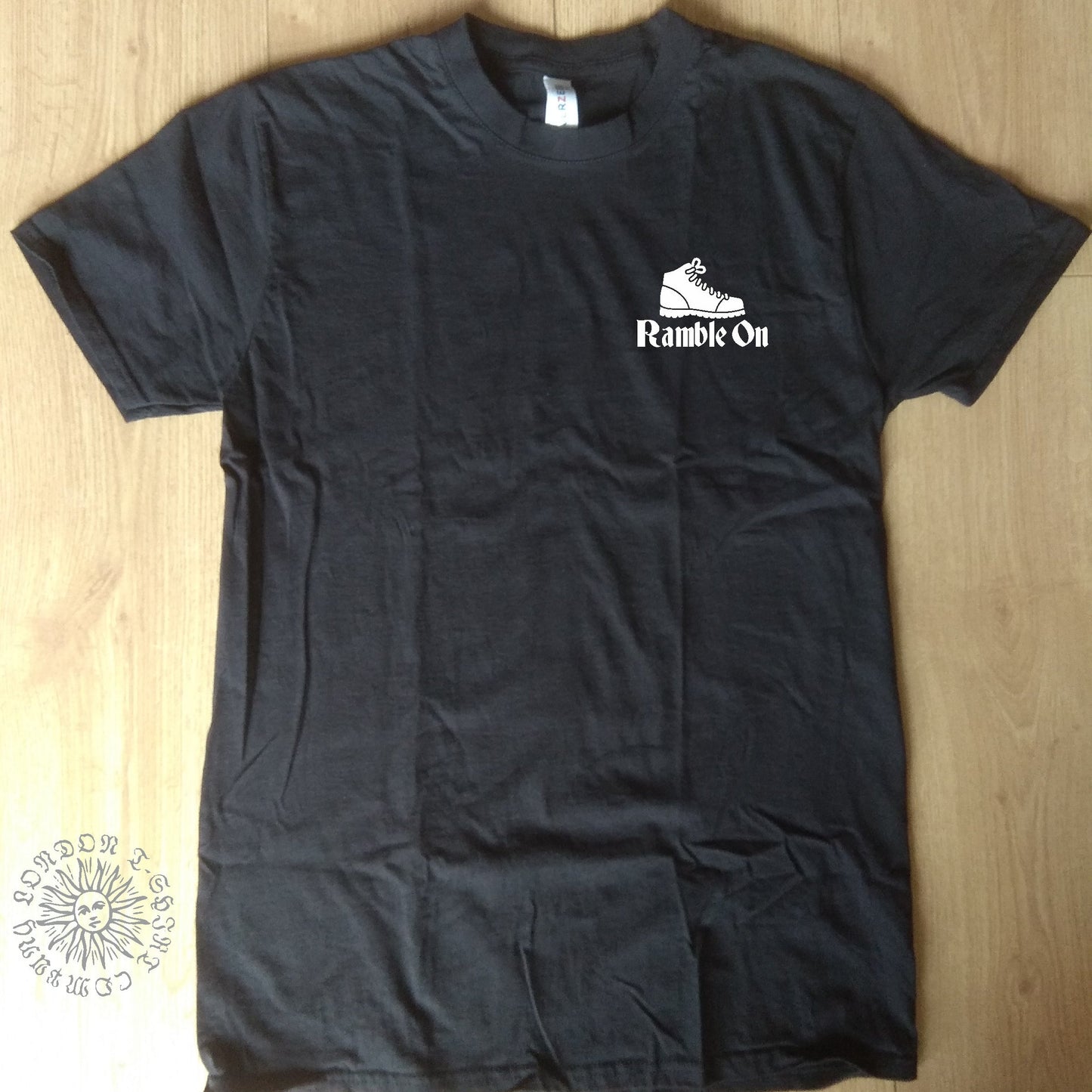 Ramble On T-Shirt:  Organic Cotton, Hiking, Various Colours