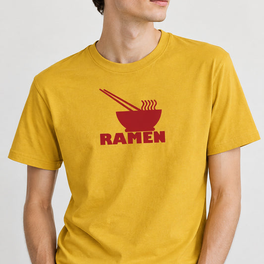 Ramen T-Shirt: Japanese-Chinese Dish Souvenir, Various Colours S-3XL
