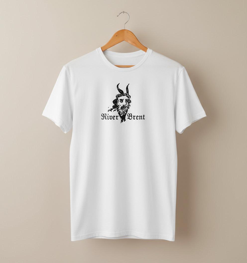 River Brent T-Shirt - Pan Folklore, Alternative London Souvenir, Various Colours