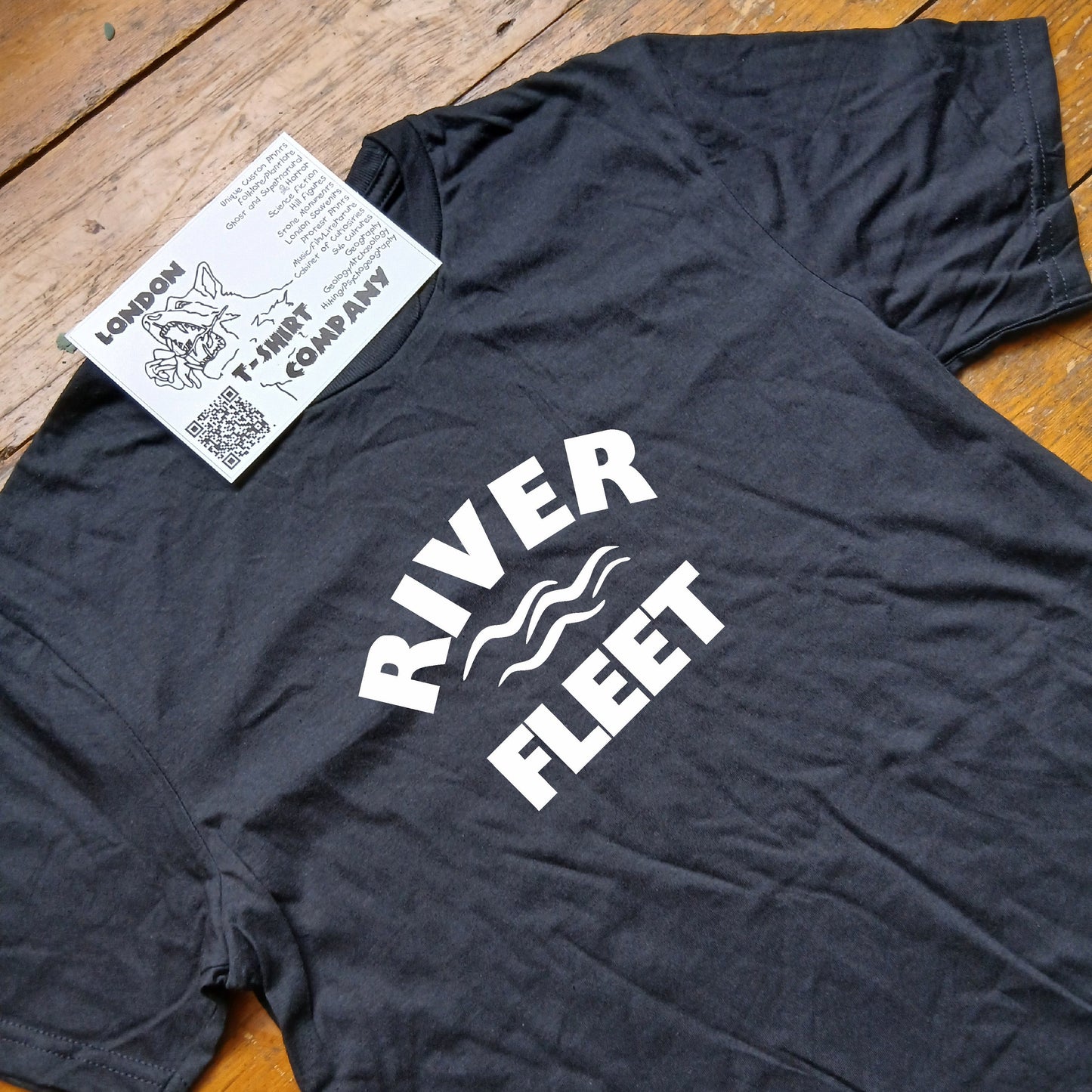 River Fleet T-Shirt - Subterranean London Souvenir, Various Colours