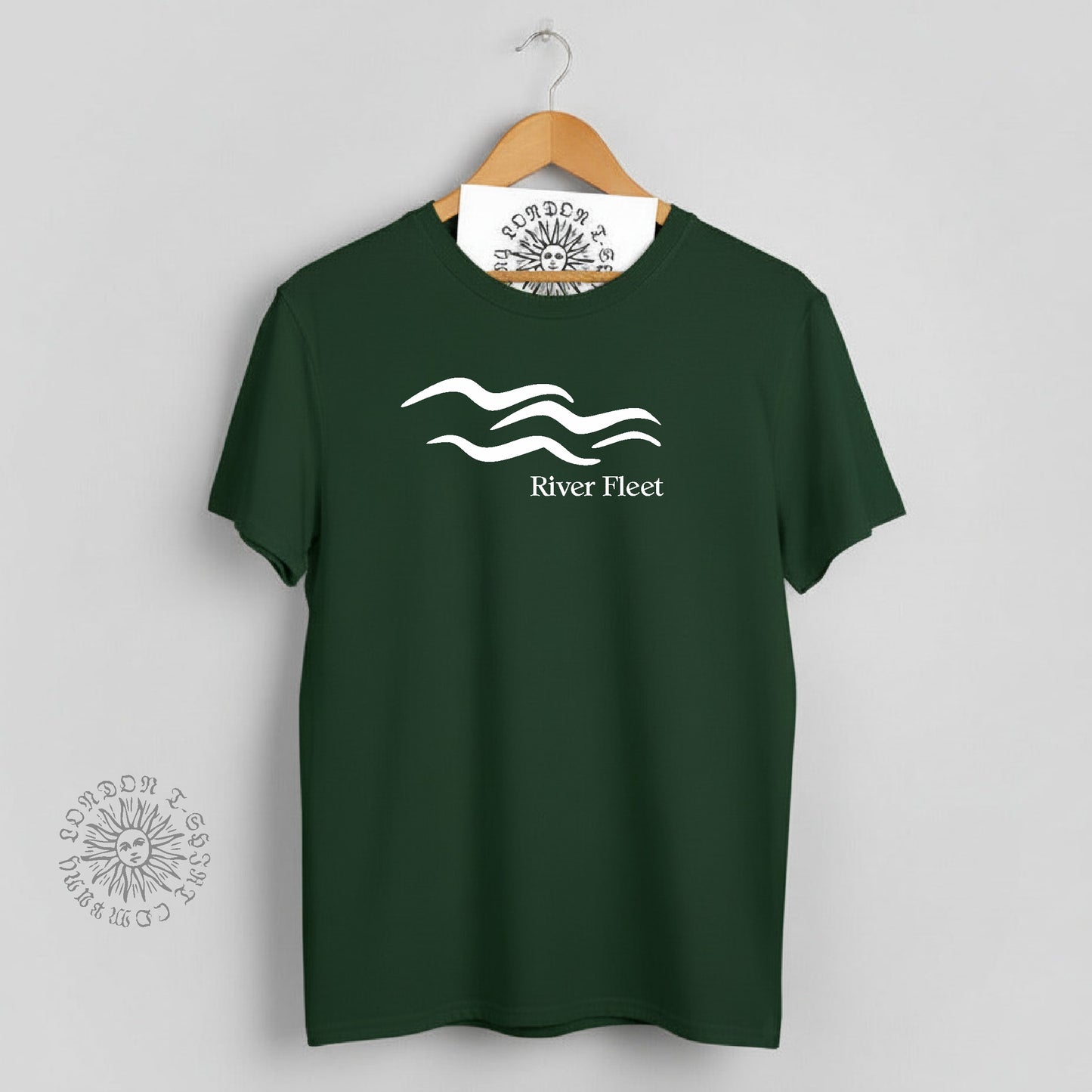 River Fleet T-Shirt - Hampstead - Thames, Subterranean London Souvenir, Various Colours