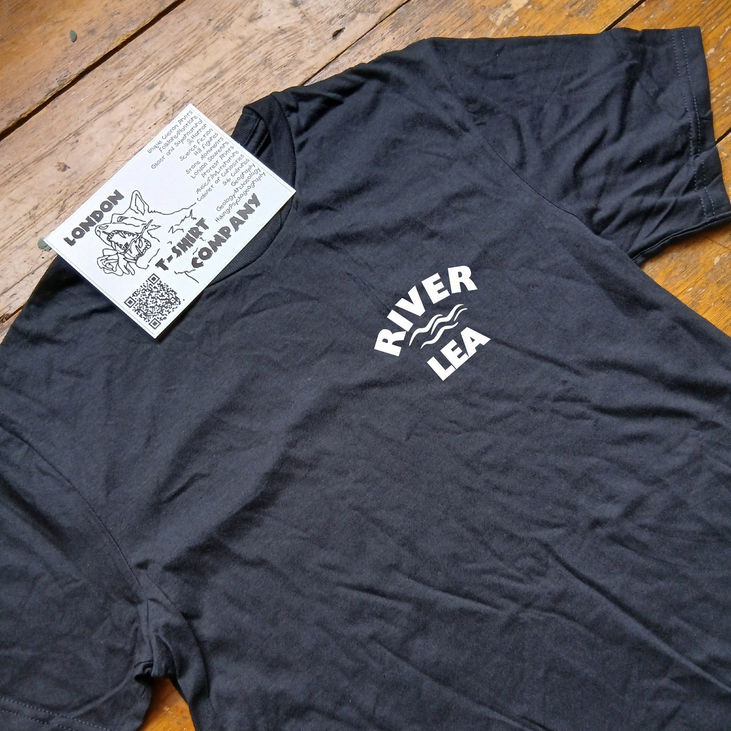 River Lea T-Shirt - Lea Valley, London Souvenir, Various Colours