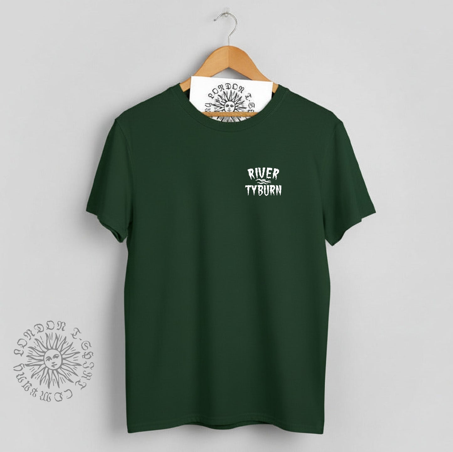 River Tyburn T-Shirt - Alternative Subterranean  London Souvenir, Various Colours